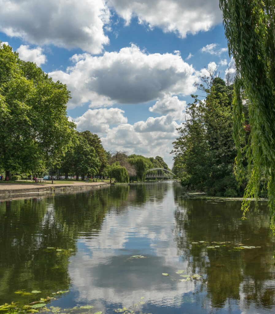 The beautiful River Ouse in Bedfordshire