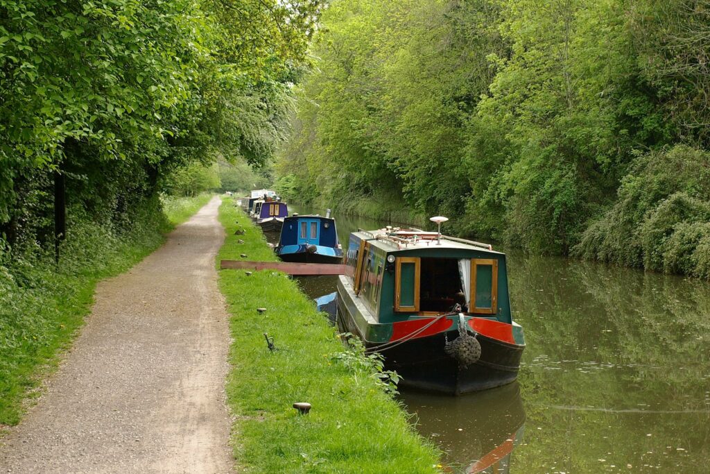 Kennet and Avon Canal in Berkshire