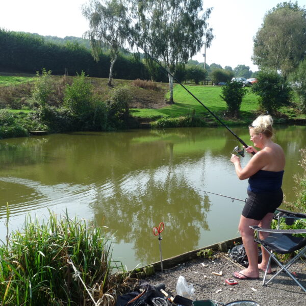 Furnace Pool at Furnace Mill Fishery in Worcestershire