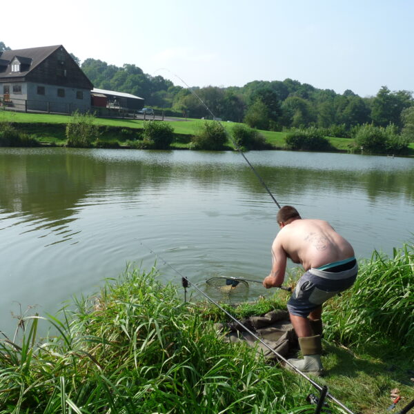 Mucky Meadow Pool at Furnace Mill Fishery in Worcestershire