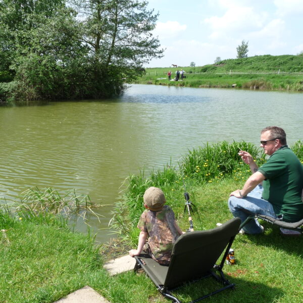 Dave's pool at Temple Farm Fishery, Wolvey, Leicestershire