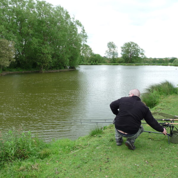 Hopsford Hall Fishery north of Coventry