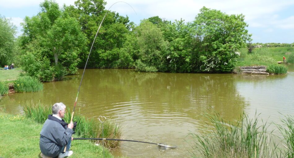 Stone End Farm Fishery in Gloucestershire