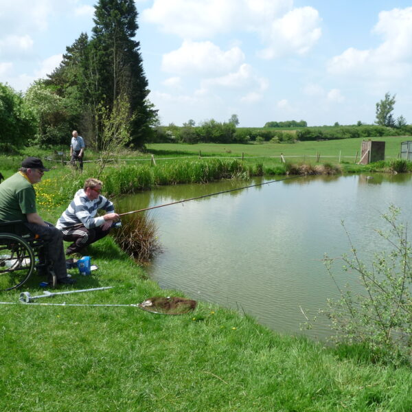 Dave's pool at Temple Farm Fishery, Wolvey, Leicestershire