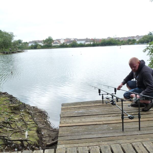 Fishing at Drayton Reservoir