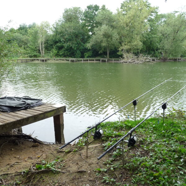 Fishing at Drayton Reservoir