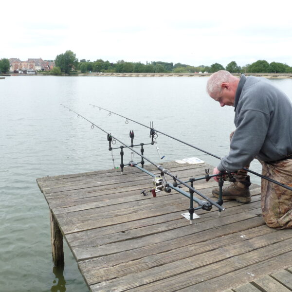 Fishing at Drayton Reservoir