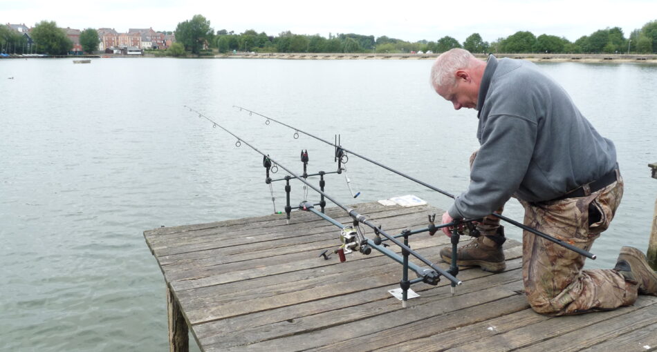 Fishing at Drayton Reservoir