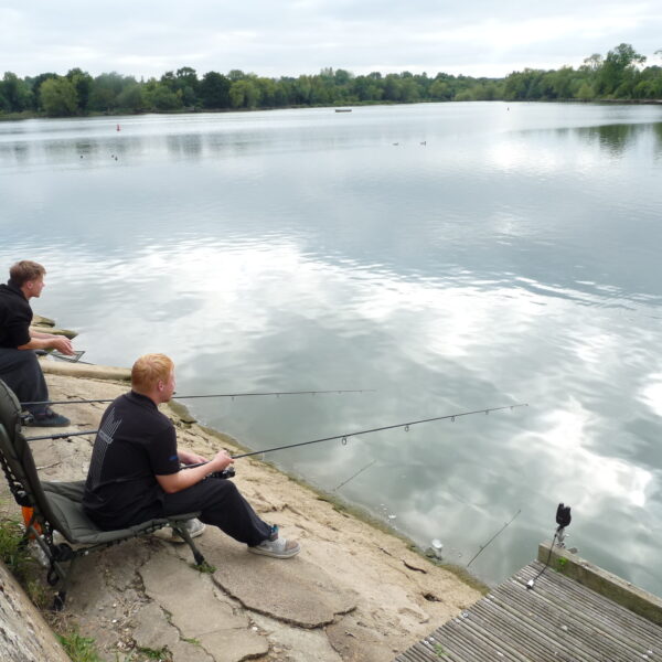 Fishing at Drayton Reservoir