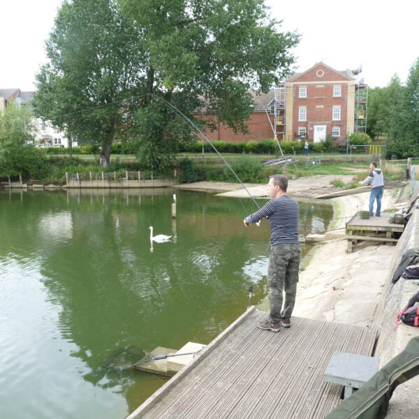 Fishing at Drayton Reservoir