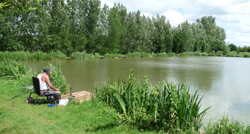 Fishing at Hillview Lakes