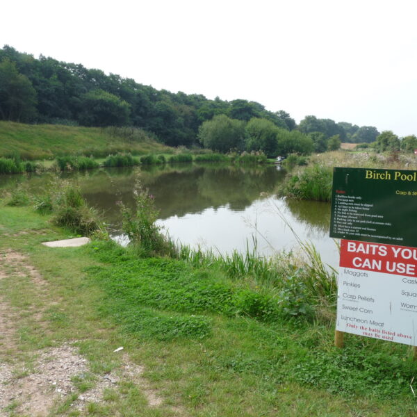 Fishing at Pipehill Fishery