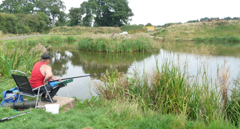 Fishing at Pipehill Fishery