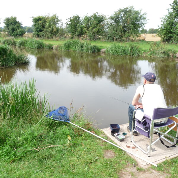 Fishing at Pipehill Fishery