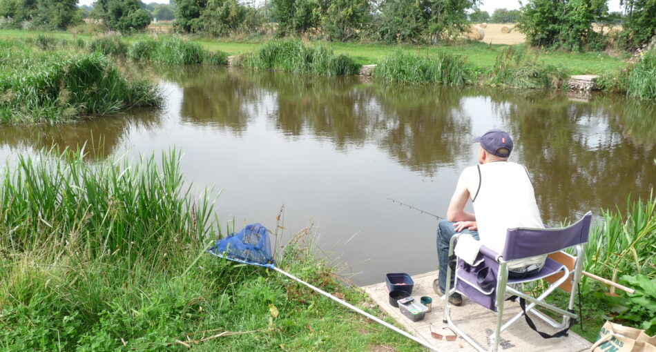 Fishing at Pipehill Fishery