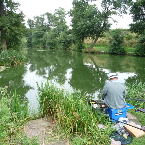 Fishing at Pipehill Fishery