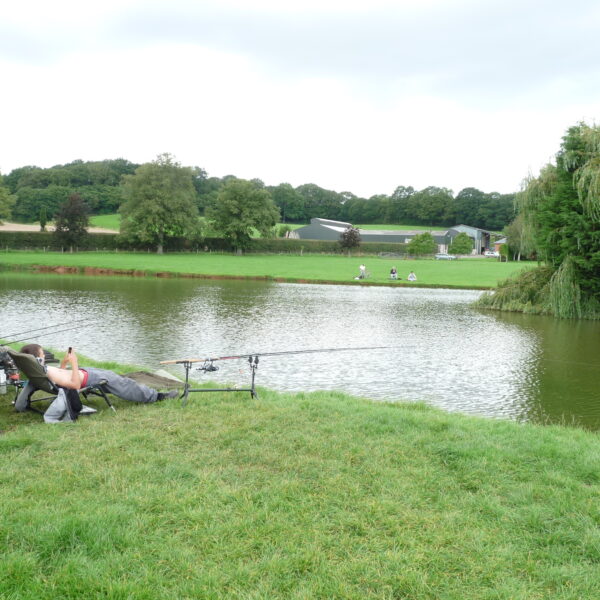 Fishing at Pridewood Hops