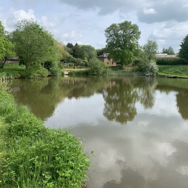 Rosefern Pool near Bromyard in Herefordshire