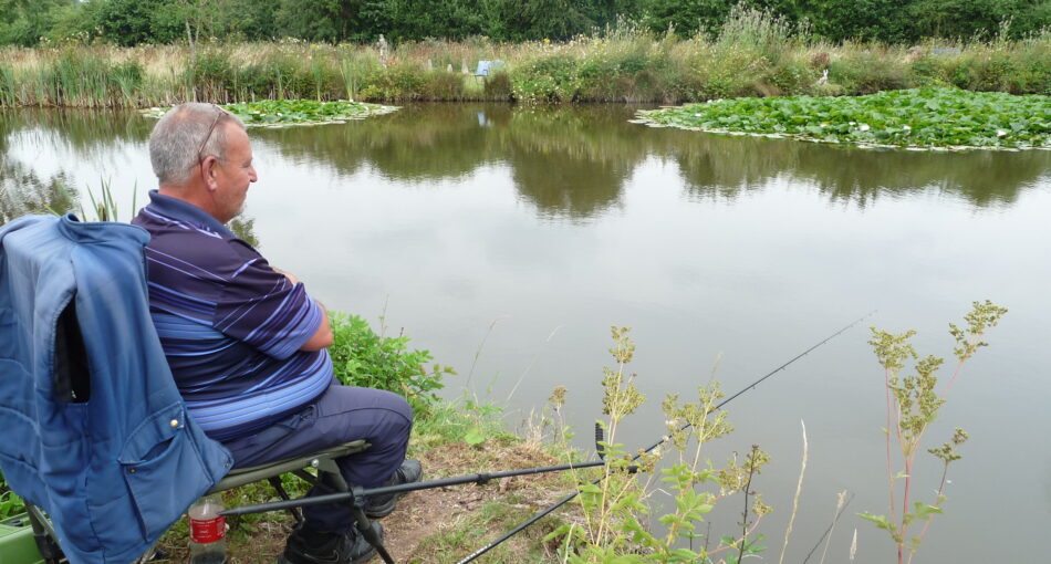 Rosefern Pool Fishery at Bromyard in Herefordshire