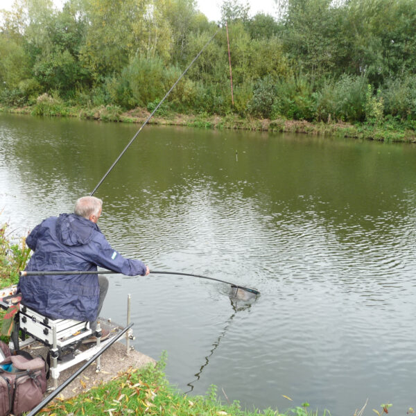 Molands lake at Packington Somers Fishery near Meriden