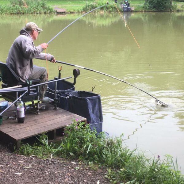 Riddings Pool at the Ridings Fishery near Atherstone