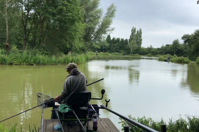 Riddings Pool at the Ridings Fishery near Atherstone