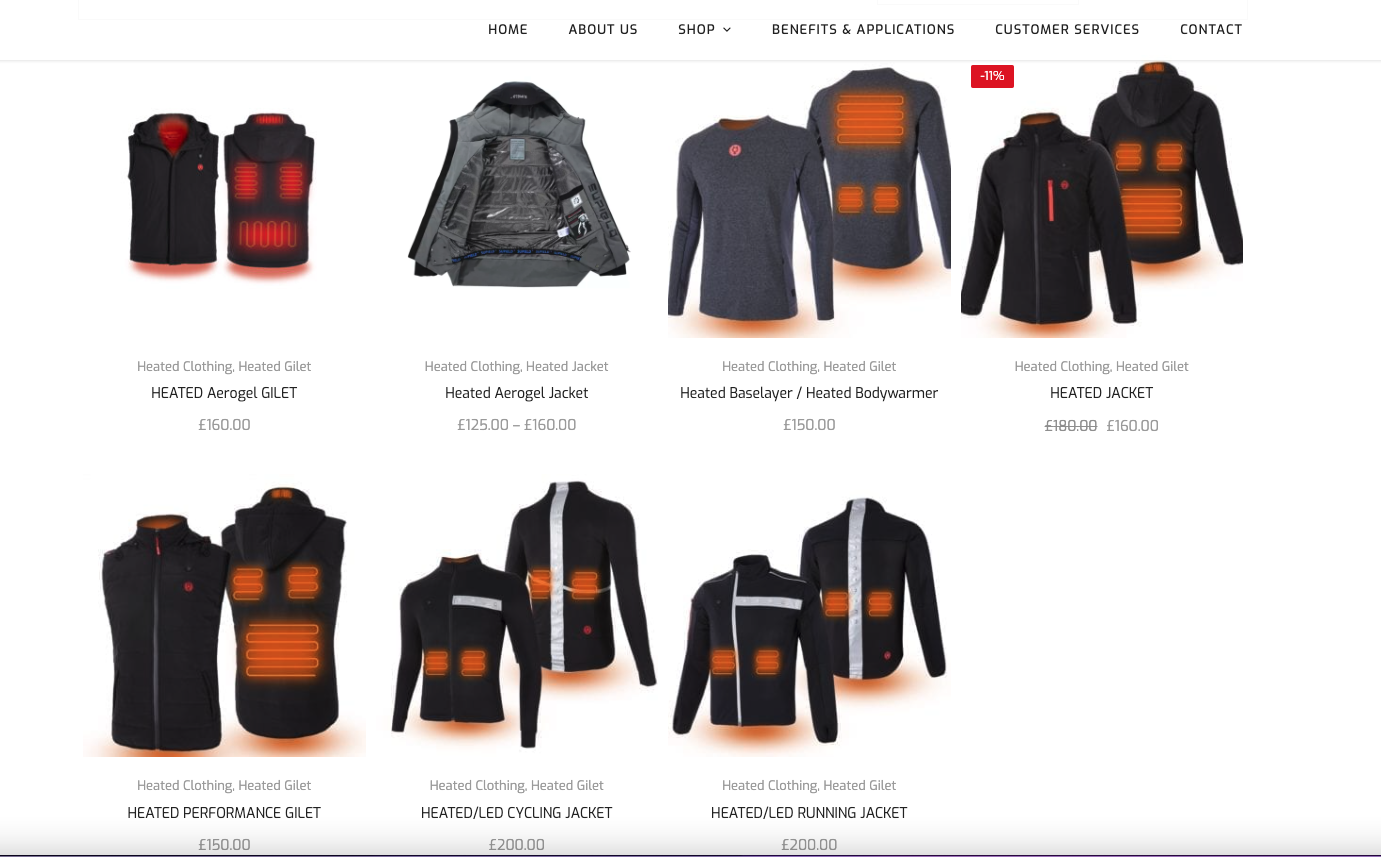 Heated Infrared Leisure & Sportswear Clothing – Vulcan Sports Wear have a range of products designed to keep you warm even on the coldest of fishing trips in winter.
