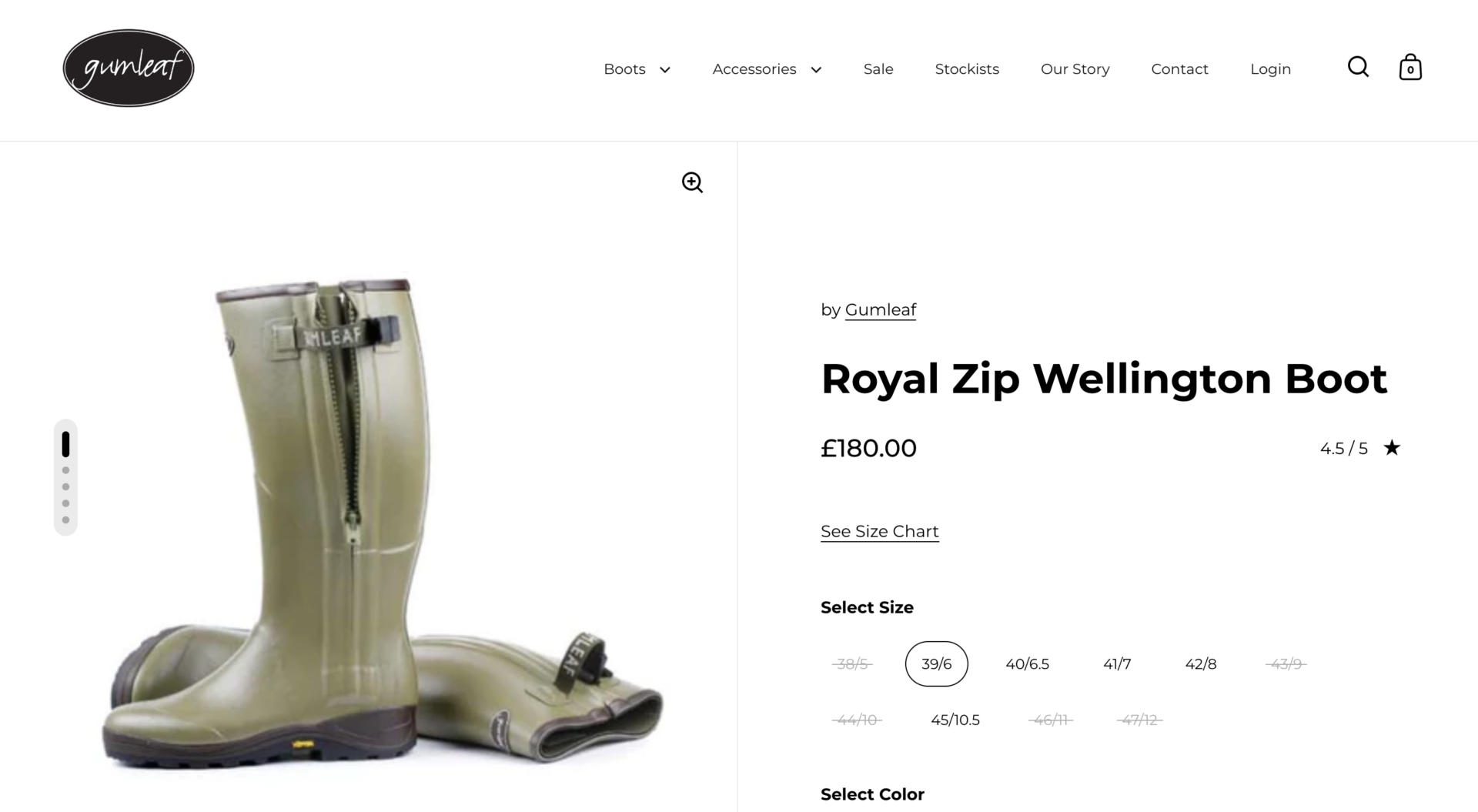 Gumleaf boots are lined and will keep your feet warm during those cold fishing sessions in the winter.