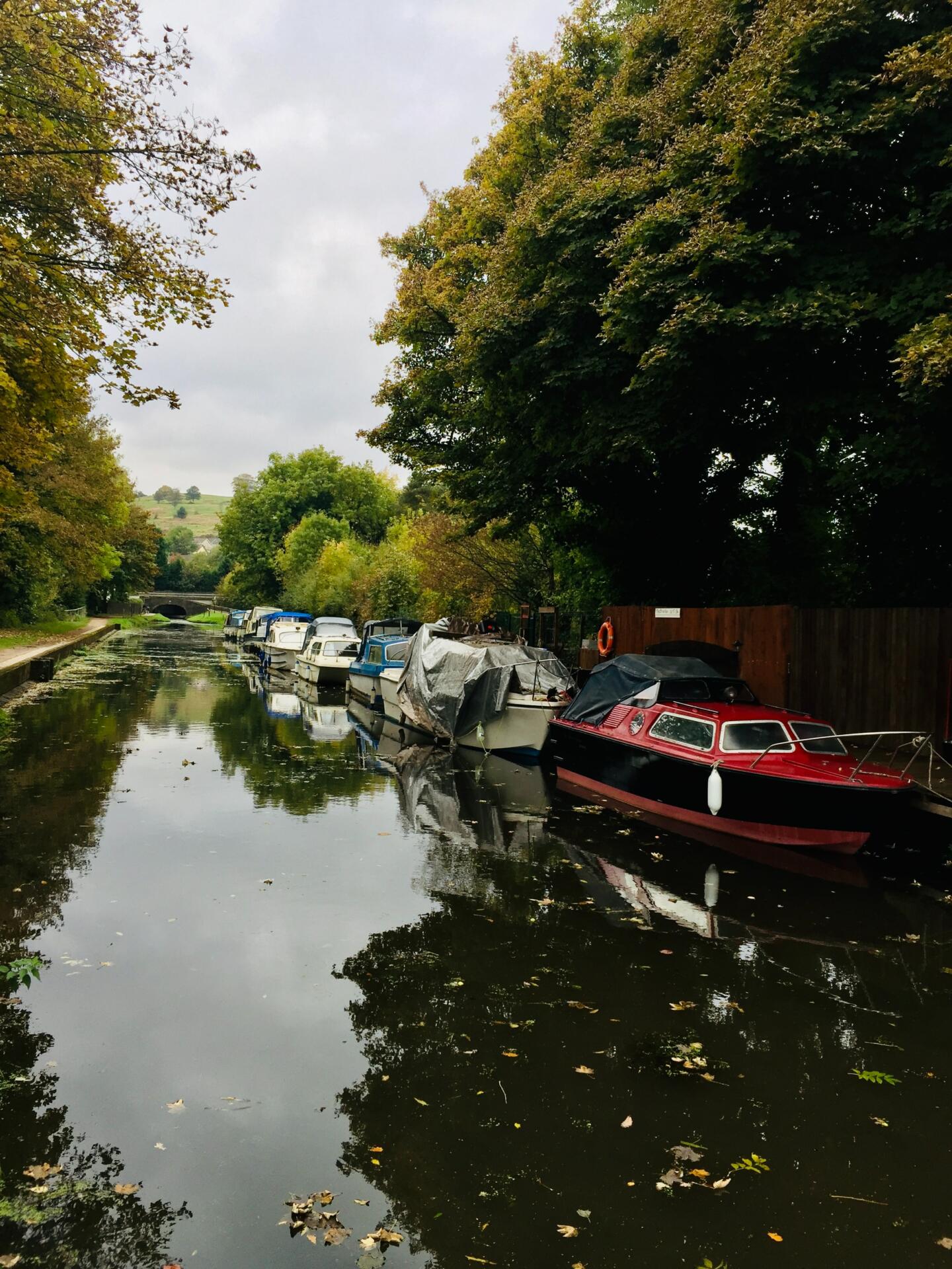 His passion is Canal fishing… and he is good at it