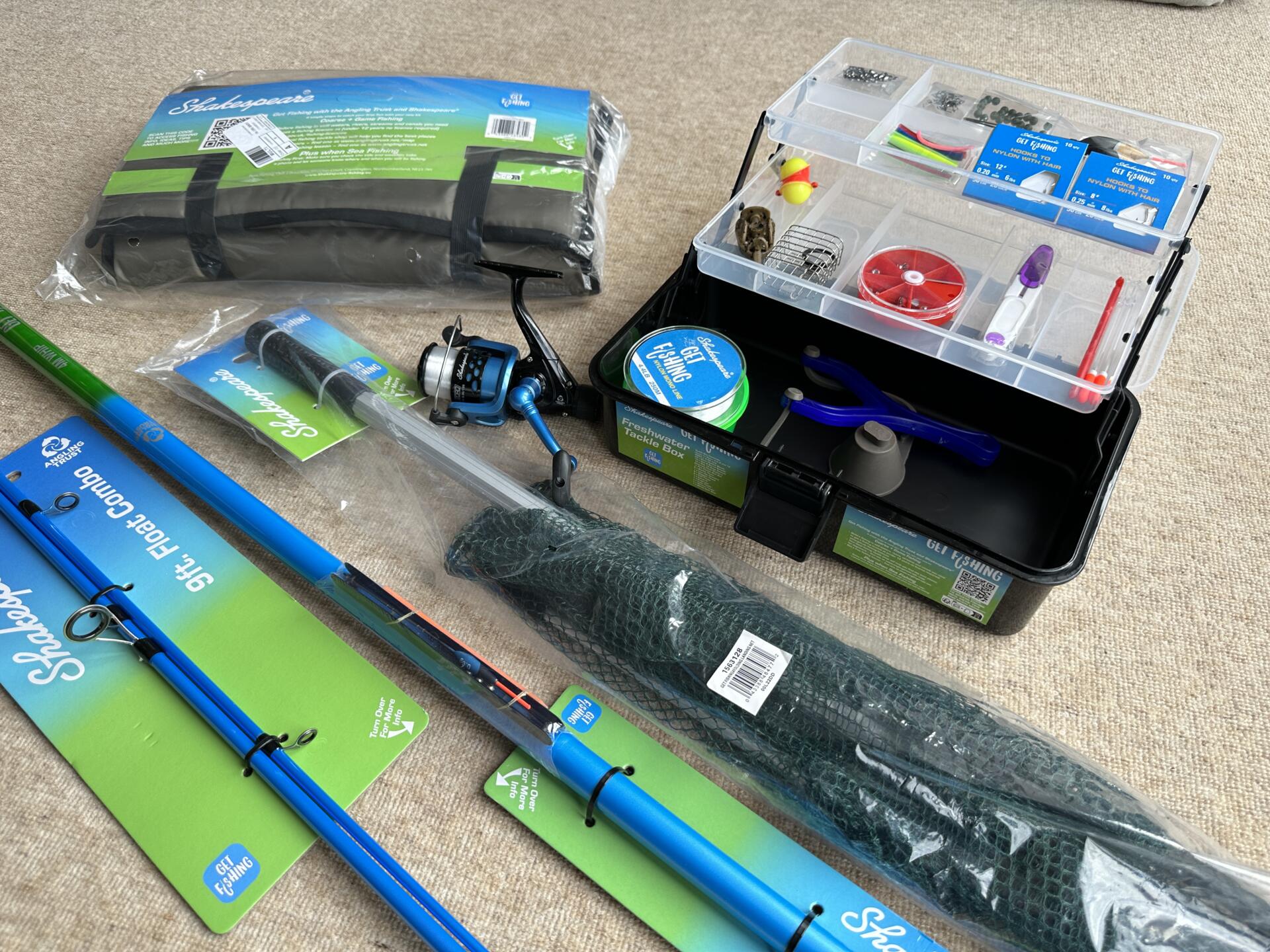 Win a fishing tackle starter kit 