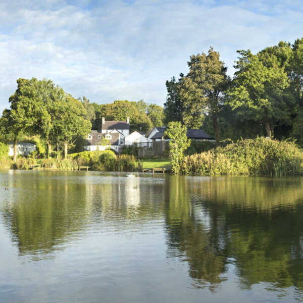 Lakehouse Holidays with fishing lake for sale in Anglesey