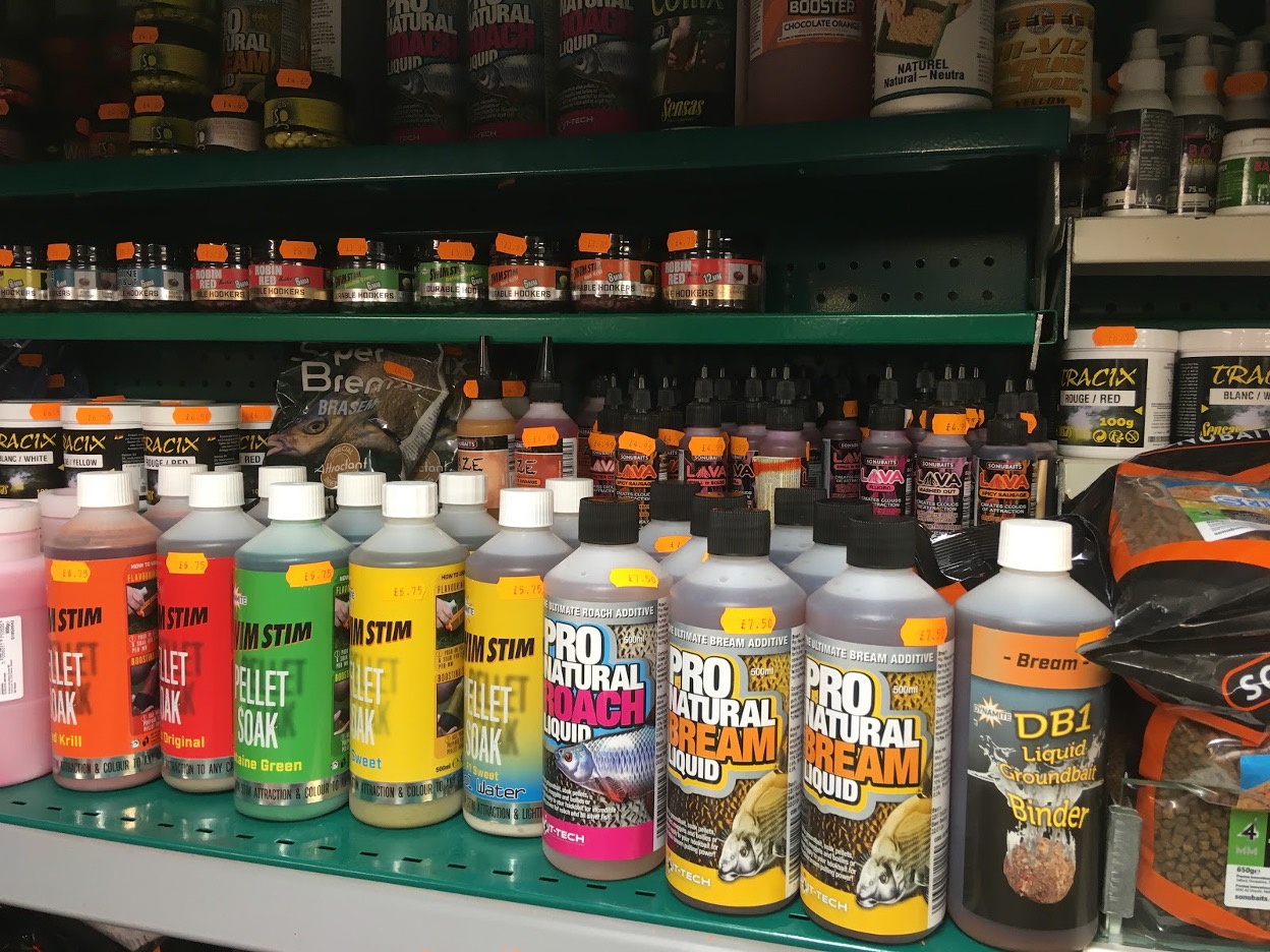 A range of groundbait