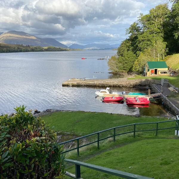 The view of Loch Awe from Portsonachan