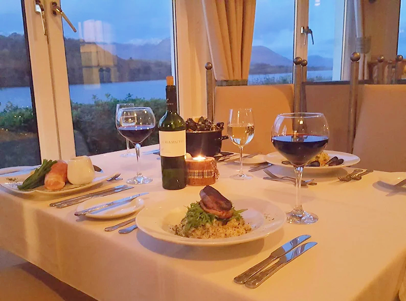 The Cruachan Restaurant at the Portsonachan Hotel and Apartments