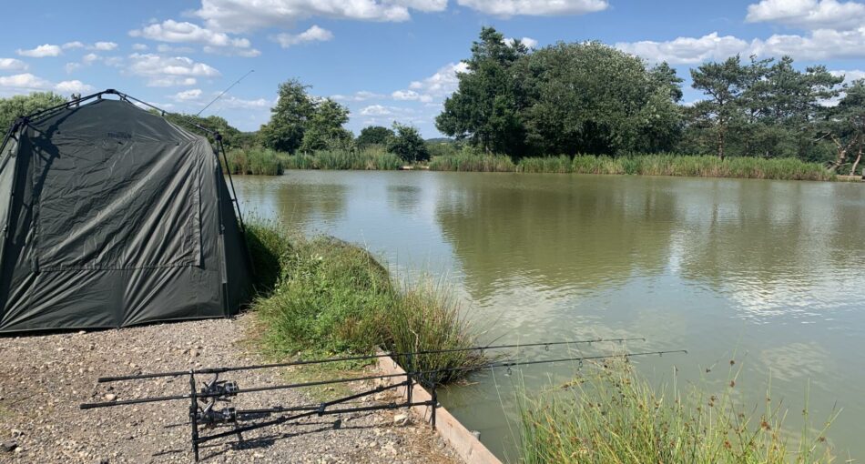 Bottom Specimen Lake at Townsend Fisheries in Bridgnorth, Shropshire