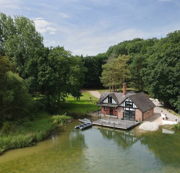 For Sale: The Boathouse lakeside residence near Lichfield with planning permission for eight lakeside lodges