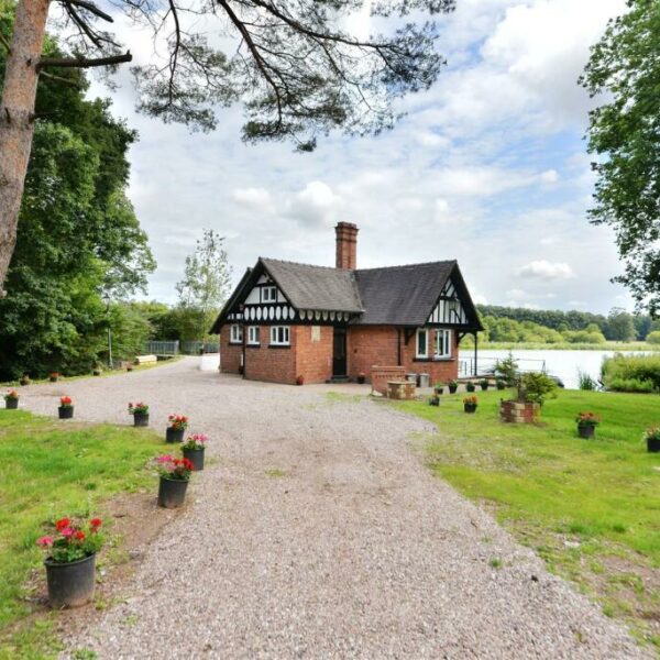 For Sale: The Boathouse lakeside residence near Lichfield with planning permission for eight lakeside lodges