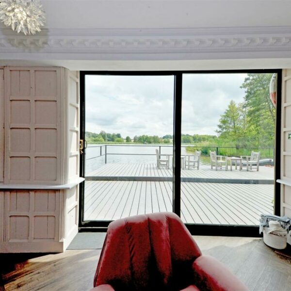 For Sale: The Boathouse lakeside residence near Lichfield with planning permission for eight lakeside lodges