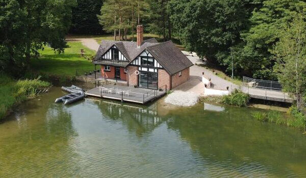 For Sale: The Boathouse lakeside residence near Lichfield with planning permission for eight lakeside lodges