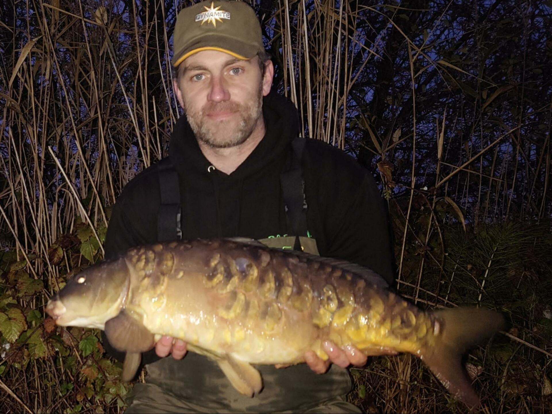 A winter double caught with ice on the ground in a 3 hour session. It pays to do your homework and be in the right place