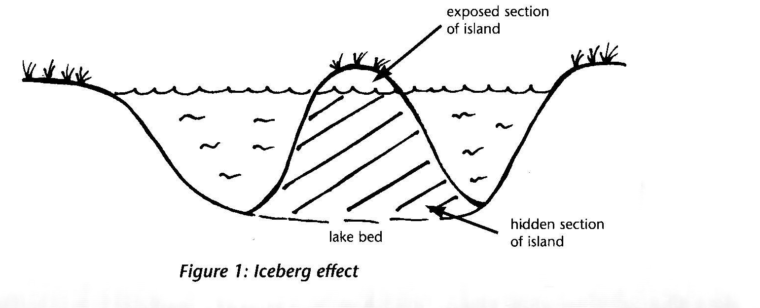 Building a coarse fishery - The Iceberg Effect